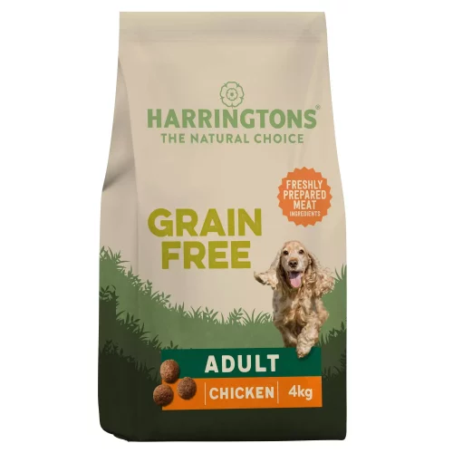HARRINGTONS GRAIN-FREE DRY ADULT DOG FOOD CHICKEN & SWEET POTATO 4 kg