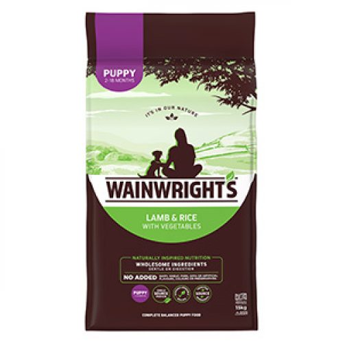 Wainwright’s Dry Puppy Food Lamb with Rice
