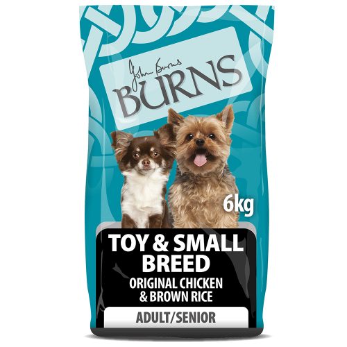 Burns Adult & Senior Original Toy & Small Breed – Chicken & Rice 6kg