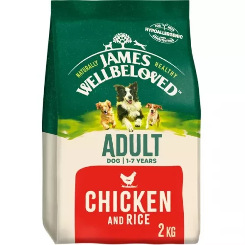 James Wellbeloved Adult Chicken and Rice 2 kg Bag Dry Dog Food