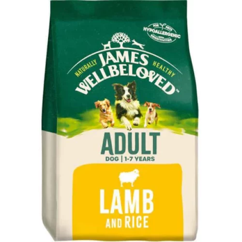James Wellbeloved Adult Lamb and Rice 2 kg Bag Dry Dog Food