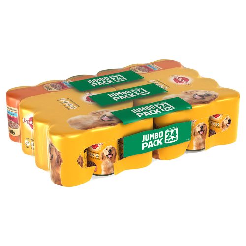 Pedigree Wet Adult Dog Food Mixed in Jelly 12 x 385g Tins
