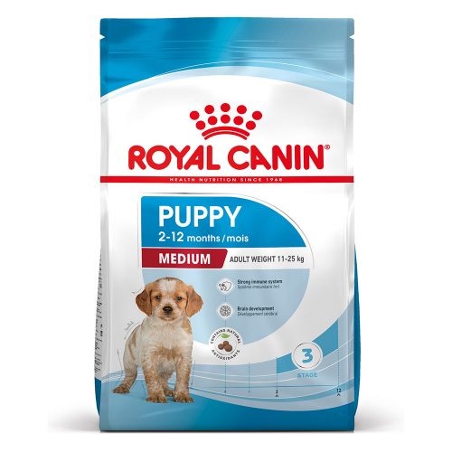 Royal Canin Medium Breed Dry Puppy Food 15kg